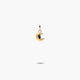 Colgante luna de oro 18K 7 mm