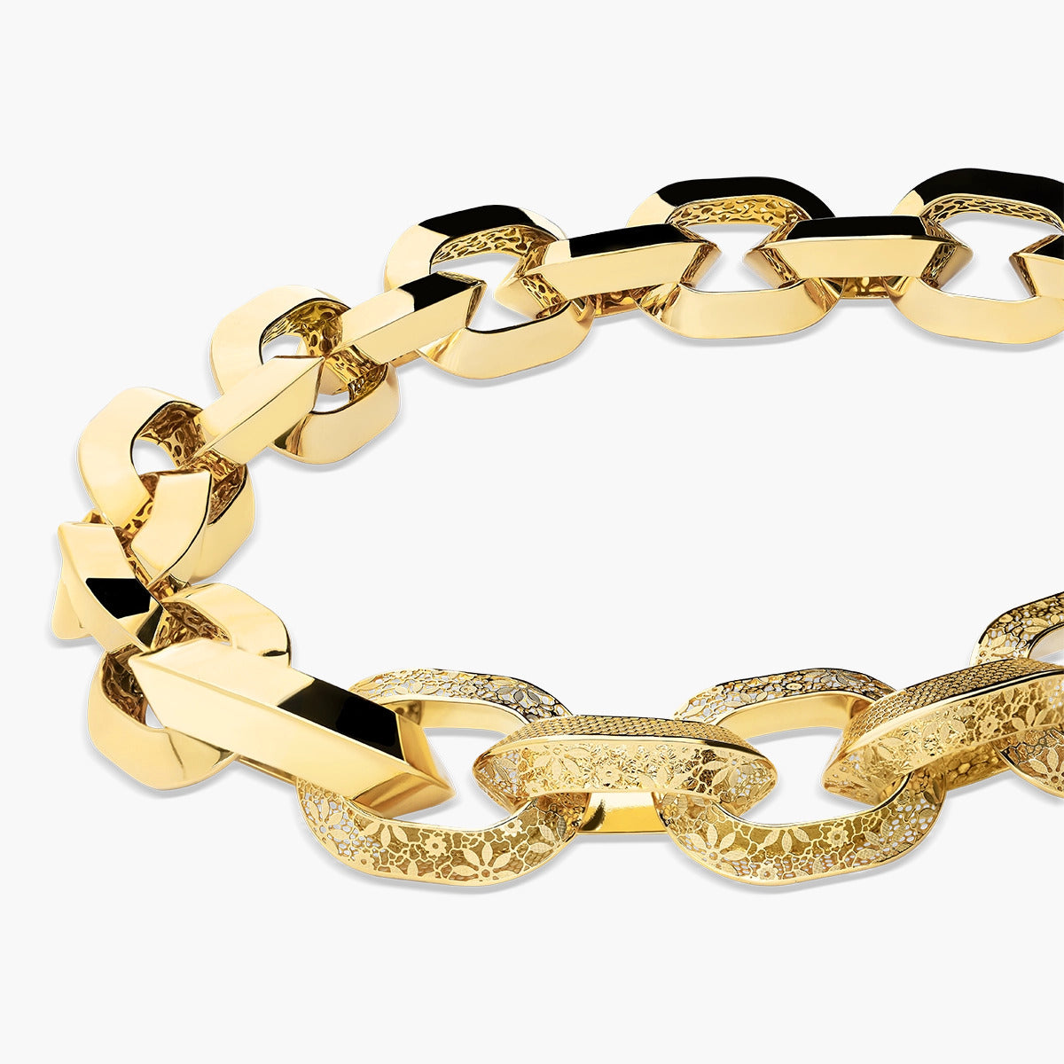 Gargantilla de oro 18K 45 cm ORIENTAL GARDEN