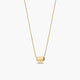 Collar corazón de oro 18K 6 mm