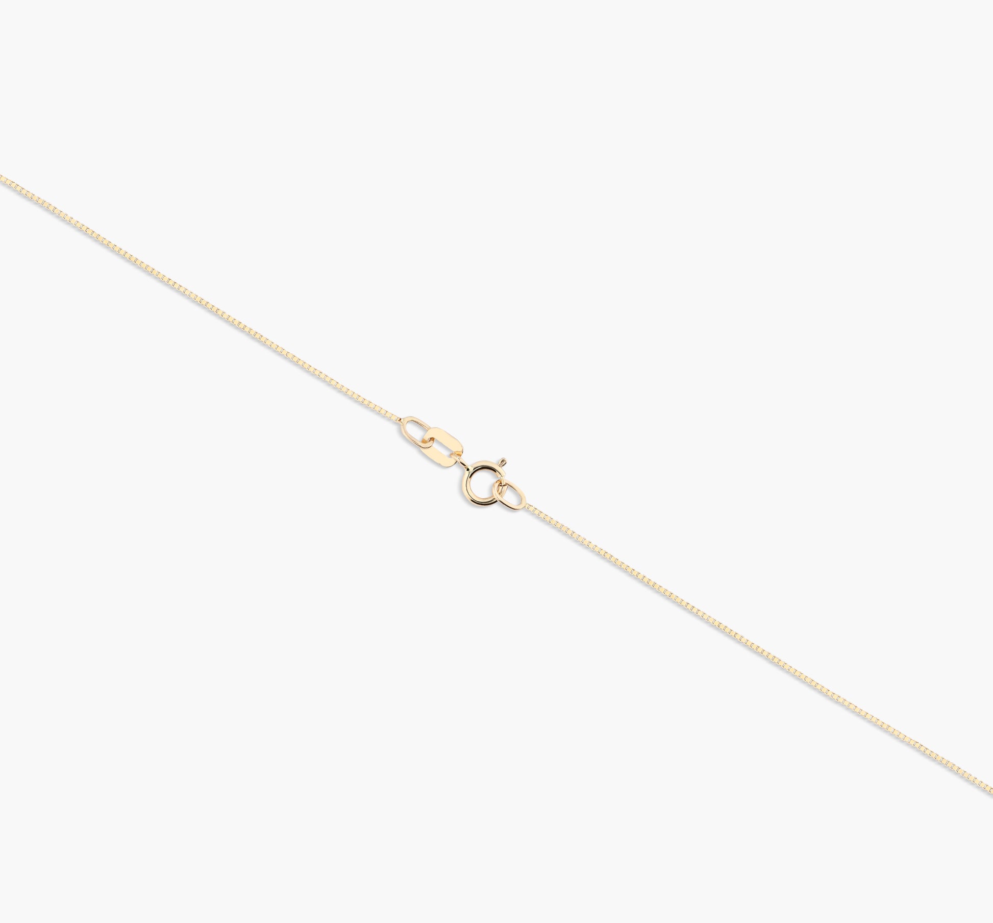 Collar corazón de oro 18K 6 mm
