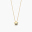 Collar estrella de oro 18K 5 mm
