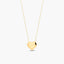 Collar corazón de oro 18K 10 mm