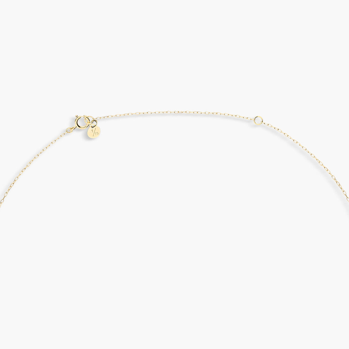 Collar corazón de oro 18K esmeralda IMMORTAL LOVE