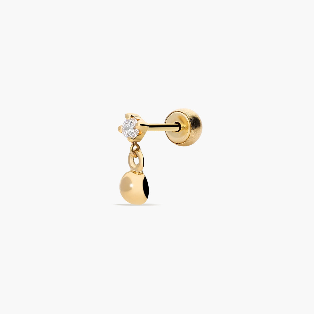 Piercing oreja oro 18 quilates