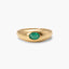 Anillo de oro 18K esmeralda