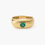 Anillo de oro 18K esmeralda