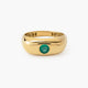 Anillo de oro 18K esmeralda
