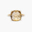 Anillo de oro 18K citrino COURT