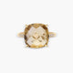 Anillo de oro 18K citrino COURT