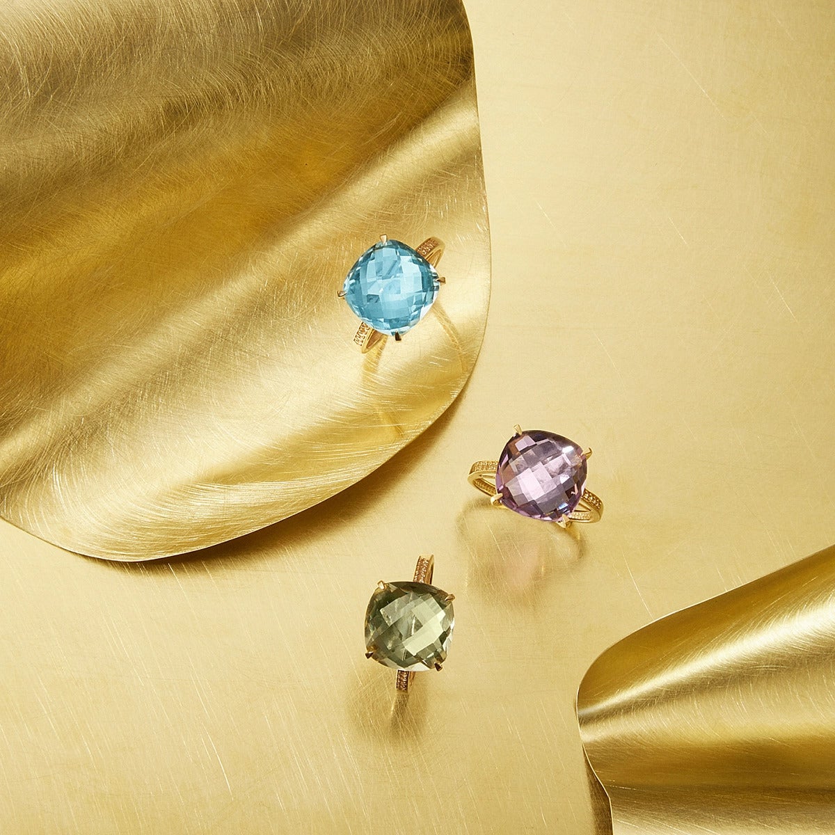 Anillo de oro 18K COURT