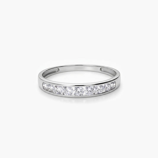 Anillo de oro blanco 18K ASTEROIDS