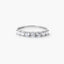 Anillo de oro blanco 18K 