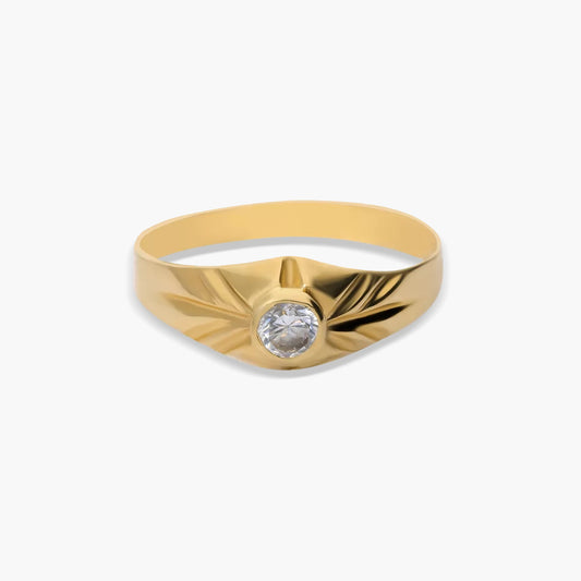 Anillo de oro 18K