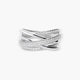Anillo de oro blanco 18K diamante natural 0.59 ct. STARLACE