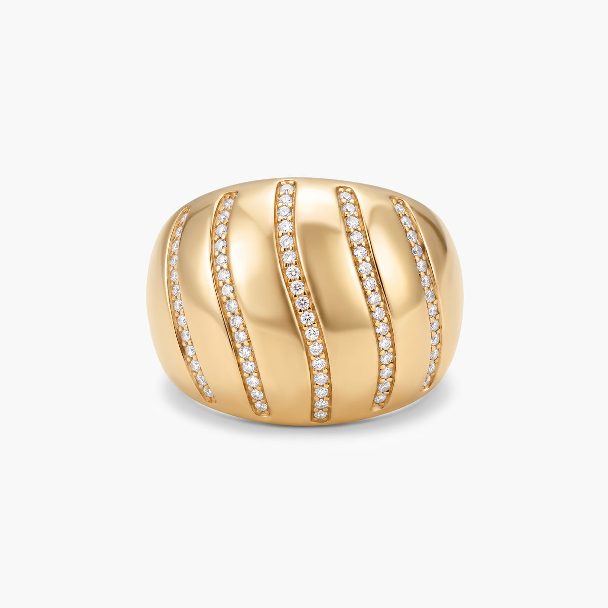 Anillo diamante natural 0.51 ct. oro 18 quilates