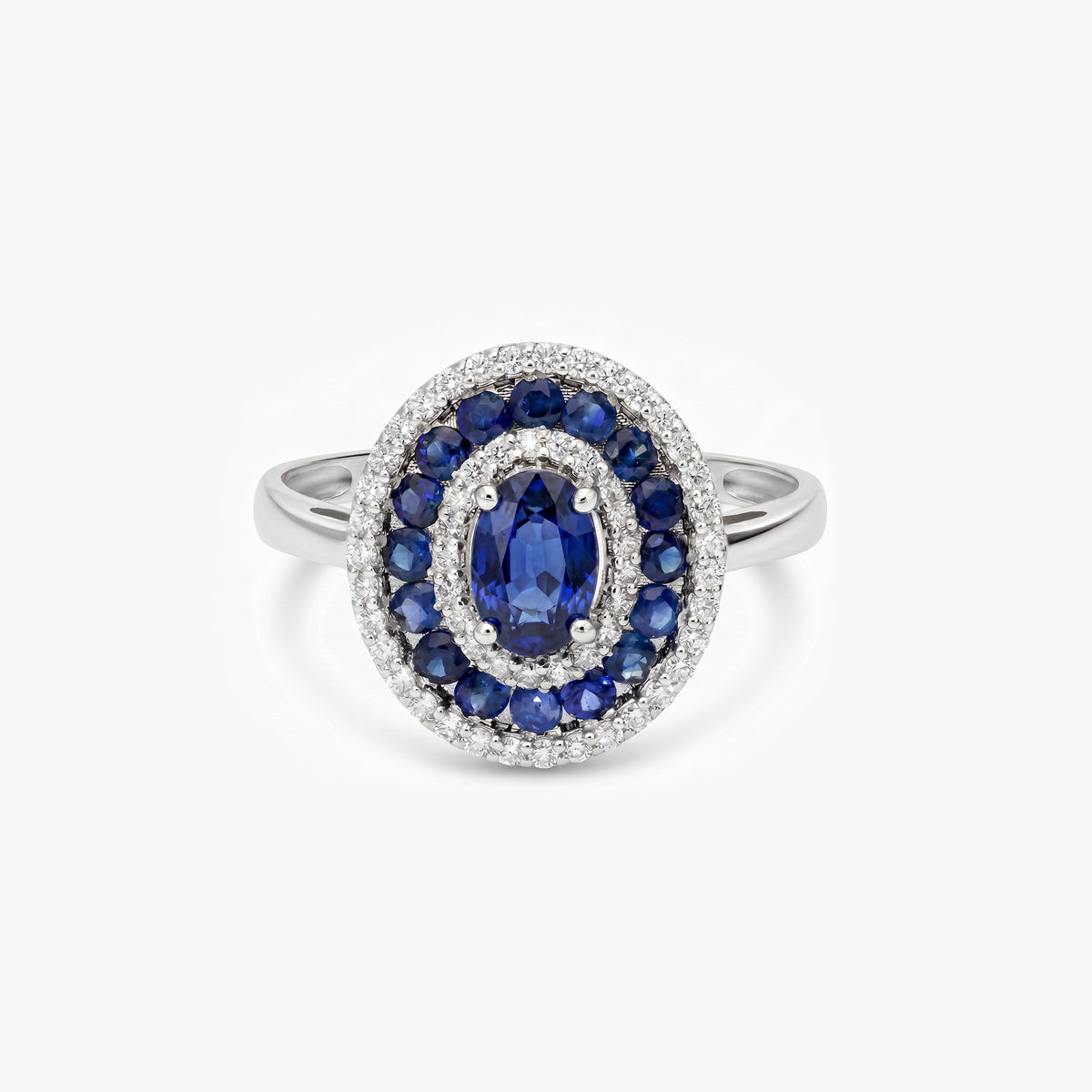 Anillo diamante natural 0.22 ct. oro 18 quilates