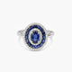 Anillo diamante natural 0.22 ct. oro 18 quilates