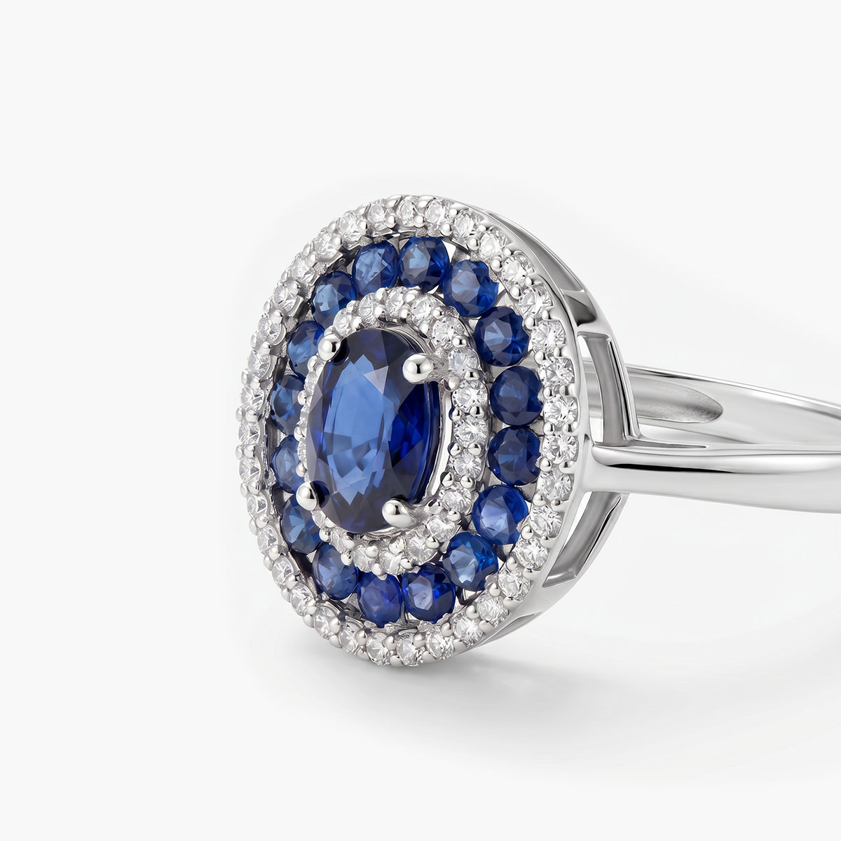Anillo diamante natural 0.22 ct. oro 18 quilates