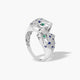 Anillo diamante natural 0.50 ct. oro 18 quilates