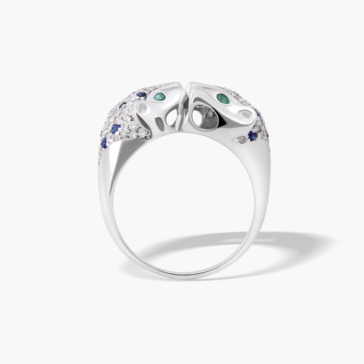 Anillo diamante natural 0.50 ct. oro 18 quilates