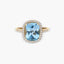 Anillo diamante natural 0.23 ct. oro 18 quilates