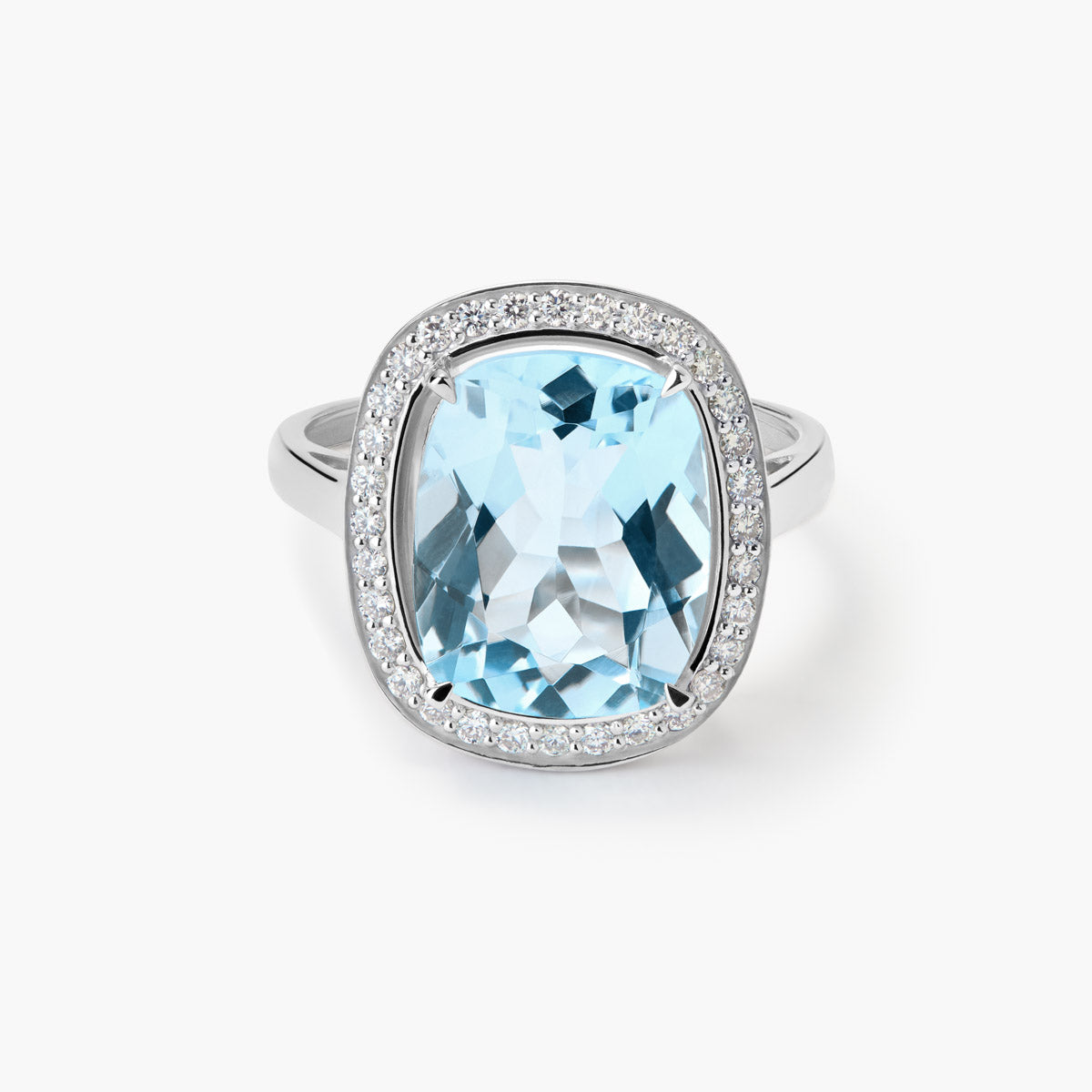 Anillo diamante natural 0.33 ct. oro 18 quilates