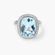 Anillo diamante natural 0.33 ct. oro 18 quilates