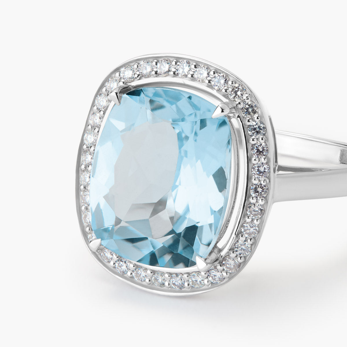 Anillo diamante natural 0.33 ct. oro 18 quilates