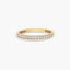 Anillo diamante natural 0.25 ct. oro 18 quilates