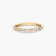 Anillo diamante natural 0.25 ct. oro 18 quilates