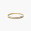 Anillo de oro 18K diamante natural 0.07 ct. STARS