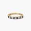 Anillo diamante natural oro 18 quilates