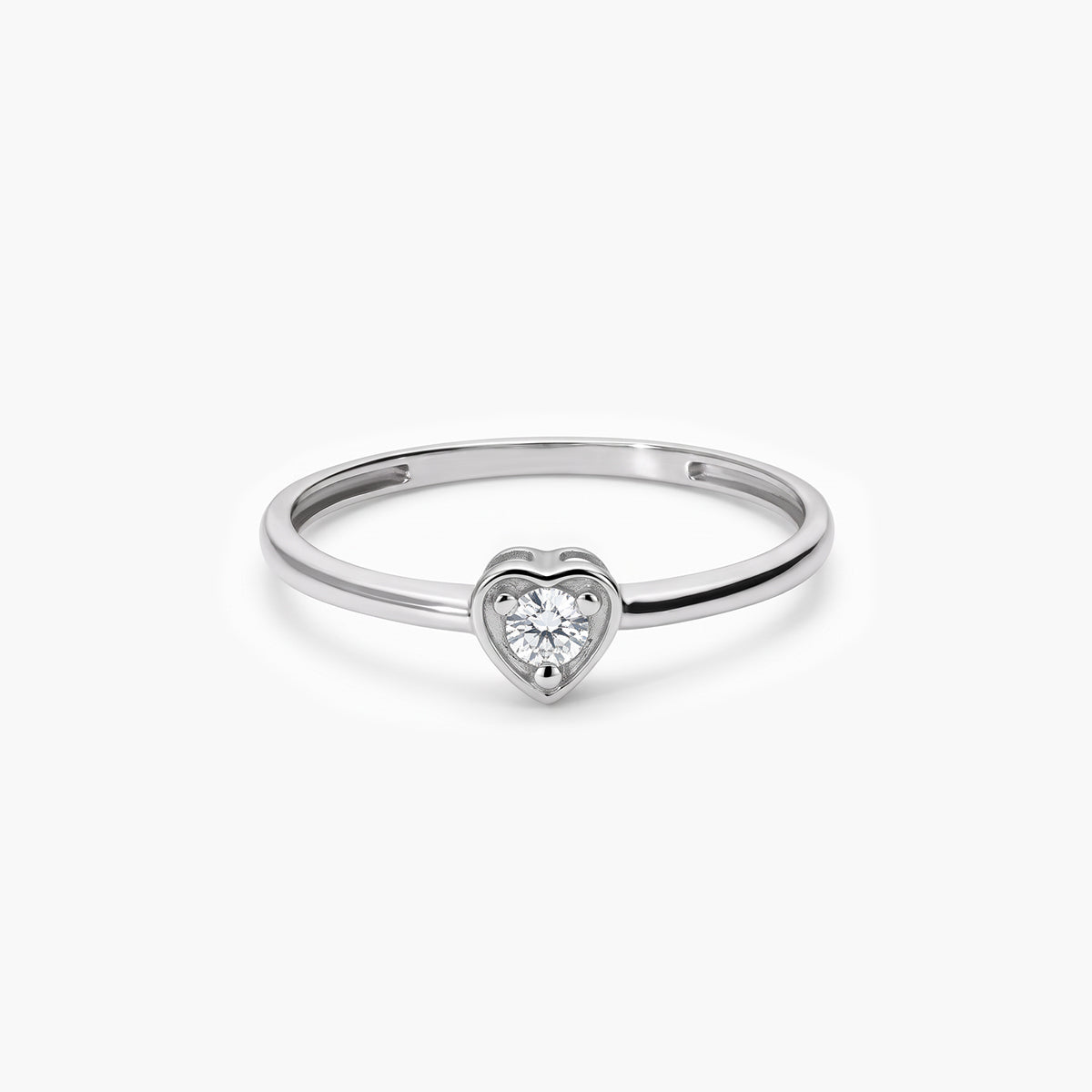 Anillo diamante natural oro 18 quilates