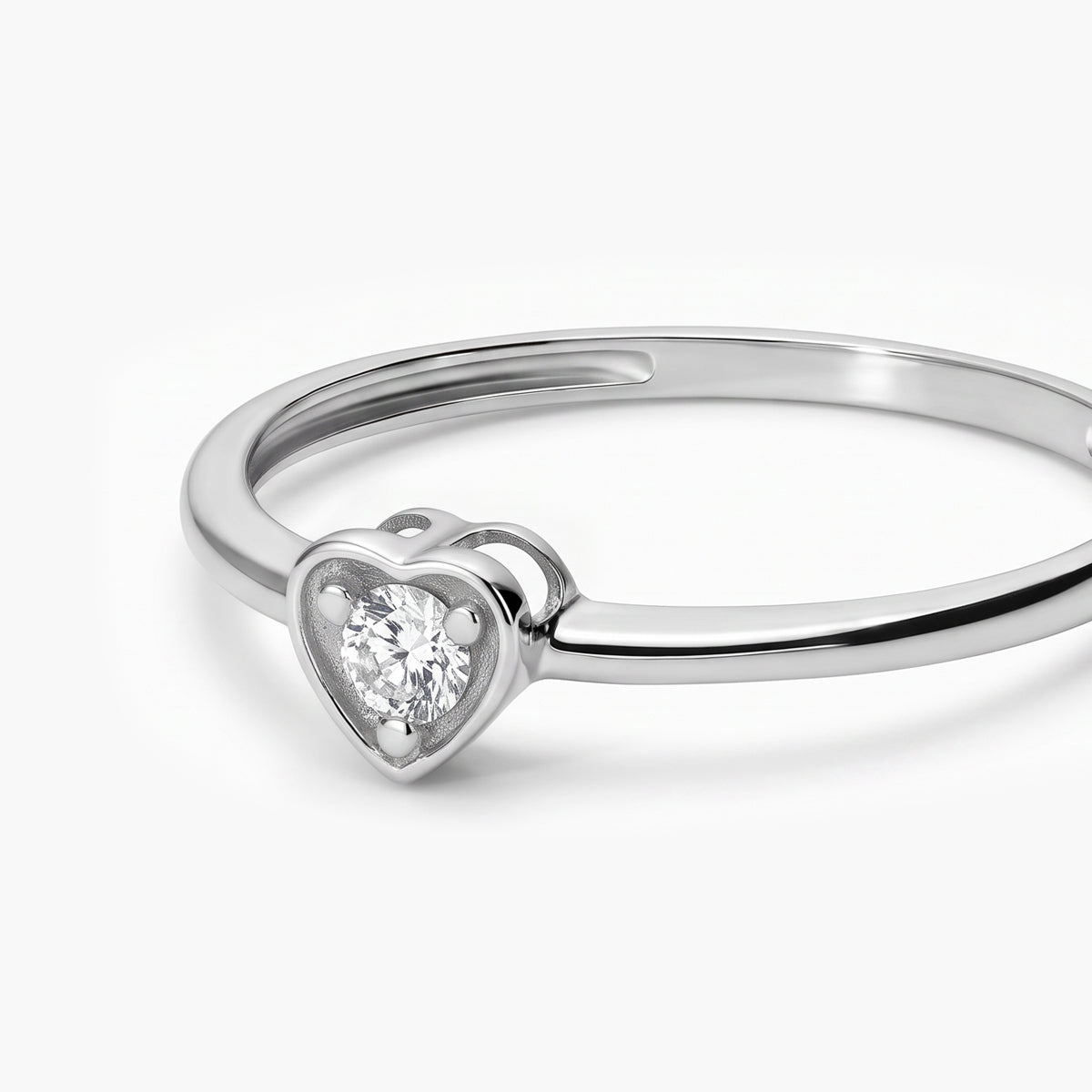 Anillo diamante natural oro 18 quilates