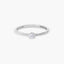 Anillo diamante natural 0.04 ct. oro 18 quilates