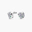 Pendiente diamante natural 0.30 ct. oro 18 quilates