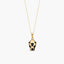 Collar de oro 18K 15 mm LEOPARD