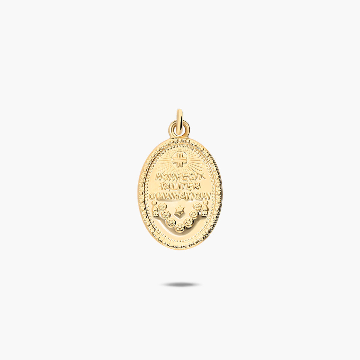 Medalla oro 18 quilates