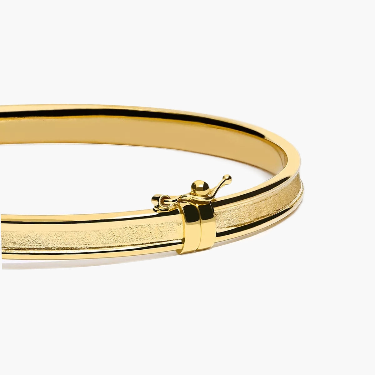 Pulsera rígida de oro 18K 50x60 mm ESTORIL