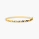 Pulsera rígida rizada de oro 18K 50x60 mm