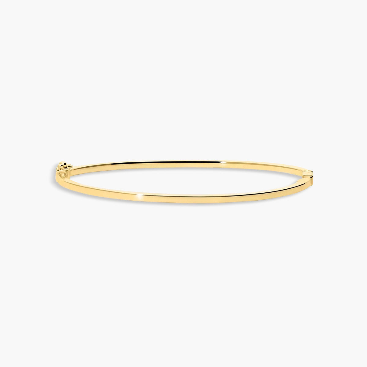 Pulsera rígida cuadrada de oro 18K 50x60 mm
