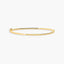 Pulsera rígida cuadrada de oro 18K 50x60 mm