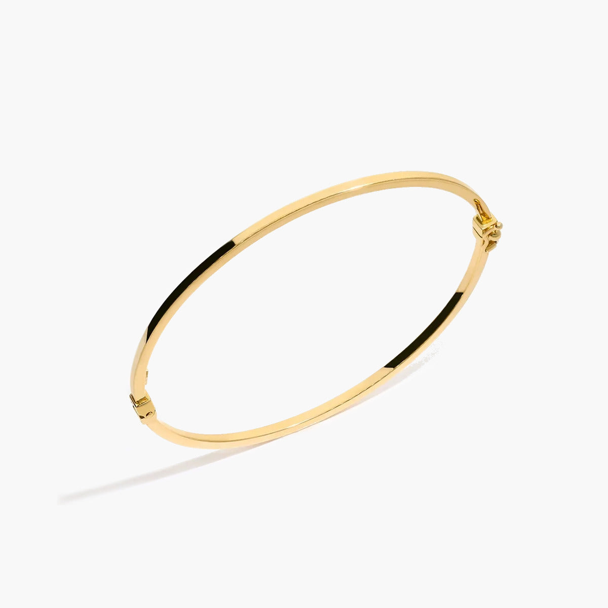 Pulsera rígida cuadrada de oro 18K 50x60 mm