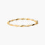 Pulsera rígida rizada de oro 18K 50x60 mm HELIX