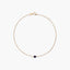 Pulsera de oro 18K zafiro 3 mm 17-19 cm NIGHTFALL