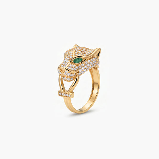 Anillo de oro 18K LEOPARD