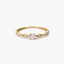 Anillo de oro 18K circonita