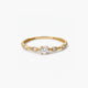 Anillo de oro 18K circonita