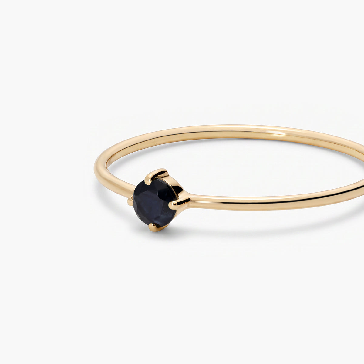 Anillo de oro 18K zafiro NIGHTFALL
