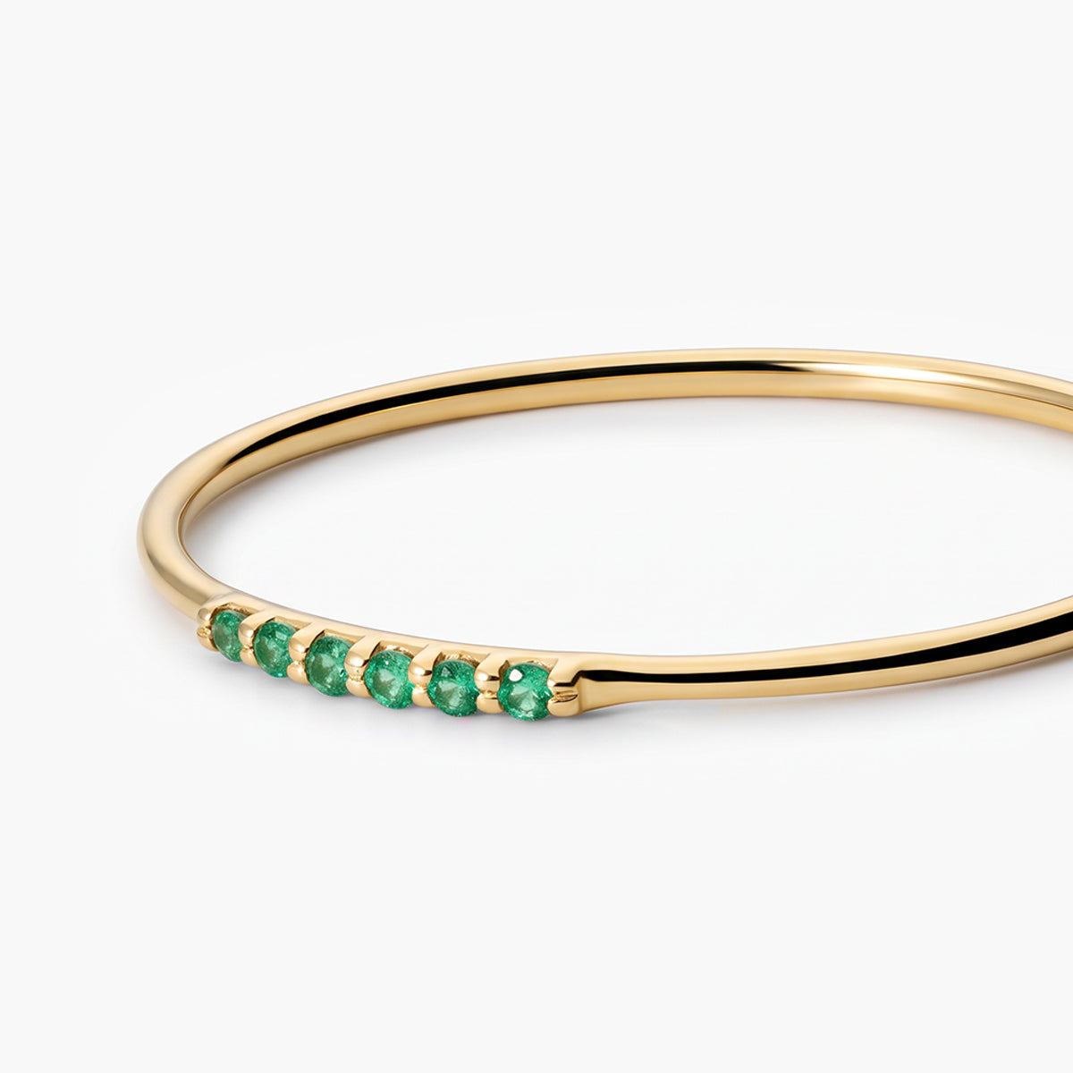 Anillo de oro 18K esmeralda